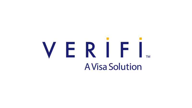 Verifi logo with the phrase "A Visa Solution".